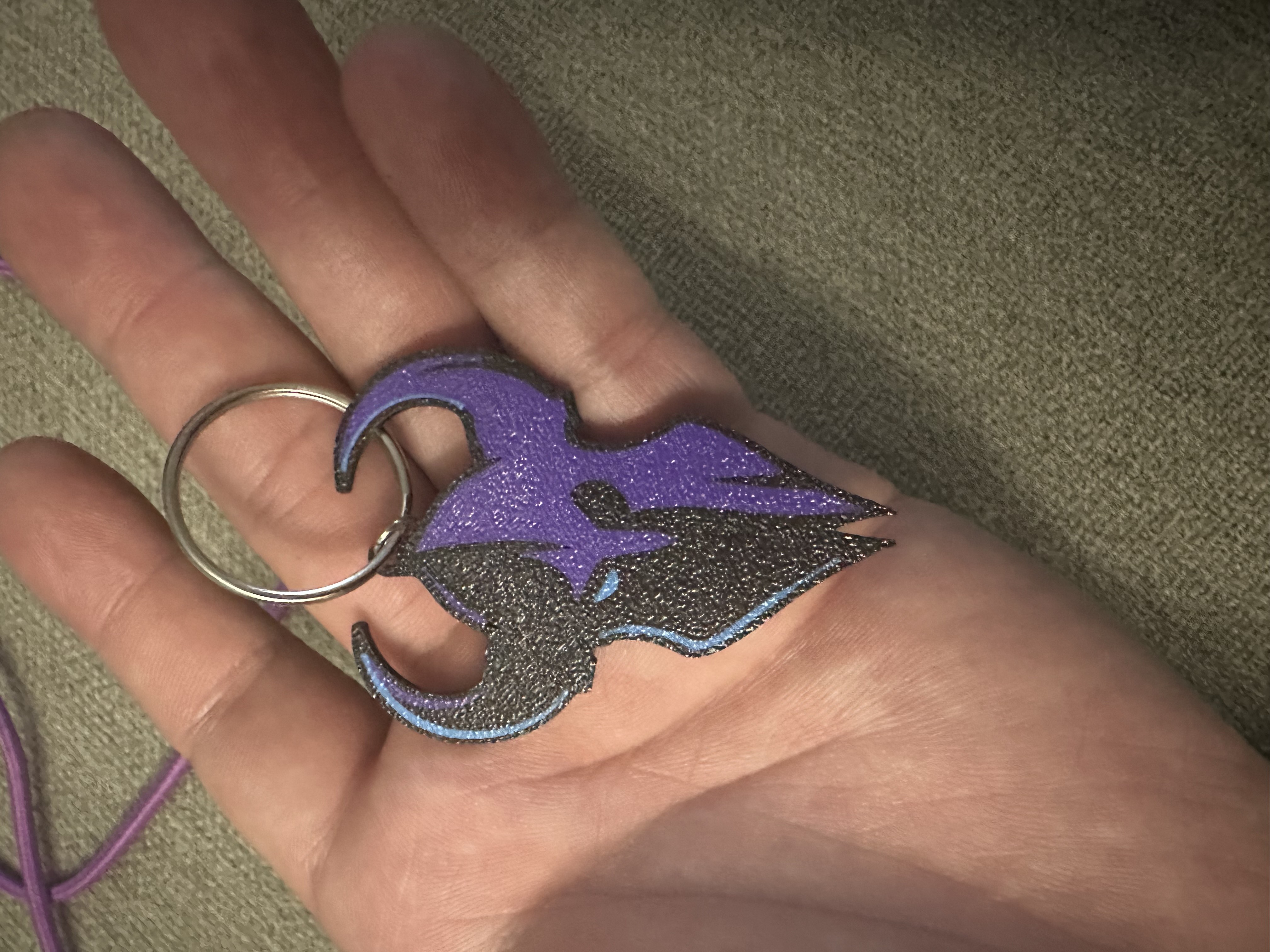 ROKKR KEYCHAIN — FRONT